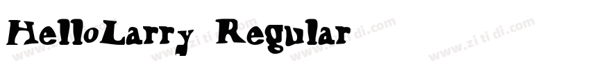 HelloLarry Regular字体转换